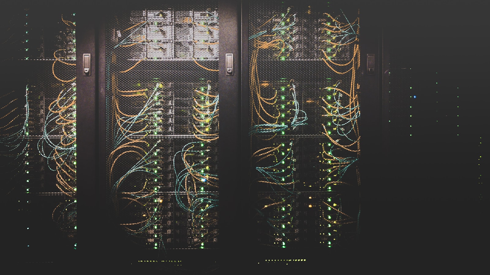 Rows of network cabling in a data center facing a shorter decommissioning cycle.
